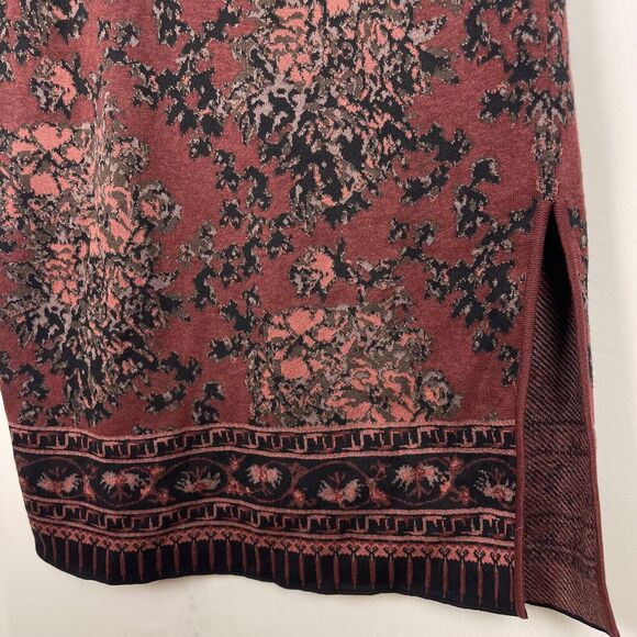 SOLD Peruvian Connection Midi Sweater Dress L Long Sleeves Tapestry Pima Cotton - Picture 8 of 11